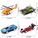 MAPIXO 40 PC Mini Race Car Toy Die Cast Plastic, Model Vehicle Set Gift for Birthday Game Party Favors, Goodie Bag, Stocking Stuffers, Cake Topper, Pinata, Carnival Prize, for Kid Children Boy Girl