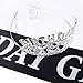 Birthday Crown Sash Rhinestone Glitter Crystal Decor Headband With Birthday Beautiful Sash for Girls Women