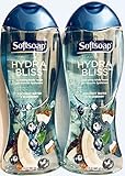 Softsoap Hydrating Body Wash - Hydra Bliss - Coconut Water & Blueberry - Net Wt. 15 FL OZ (443 mL) Per Bottle - Pack of 2 Bottles