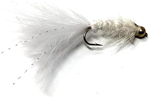 Feeder Creek Woolly Bugger Fly Fishing Flies for Trout, Bass and Salmon- 12pc Handmade Wet Flies for Fly Fishing in Various Patterns/Colors | Streamer Flies