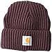 Carhartt Women's Rib Knit Acrylic Hat, Deep Wine, OFA