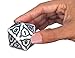 Ultra Pro E-84854 Titan 20-Sided Jumbo Dice 40mm-Ivory