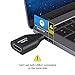 CableCreation USB C to HDMI Mini Adapter, Portable Type C to HDMI Female 4K Aluminum Converter, Thunderbolt 3 Compatible for MacBook Pro 2019/2018, Galaxy S10/S9/8, Surface Book 2, XPS 13, Black