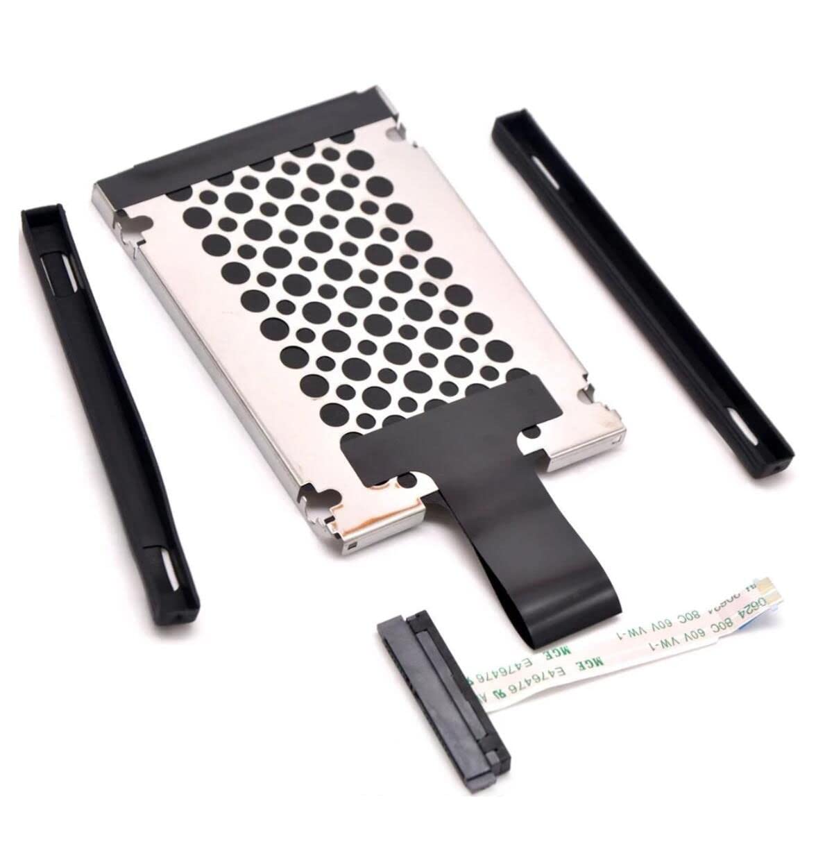 New for HP Envy X360 15-BP 15M-BP 15-CP 15M-CP 15-CN 14-CD 15-BQ 15-BQ175NR 15-BP107TX 15-BP101TX HDD Connector Cable & Caddy & Rubber Rail 450.0BX02.0001