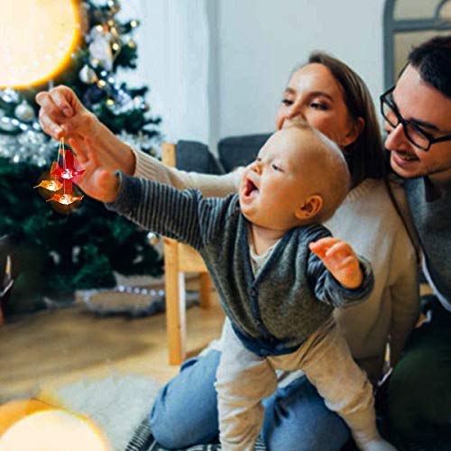 TuTu Home Wall Night Lights 3D Color Changing LED Hummingbird Lights with Suction Cup Decorative Lights for Home Party Garden Set of 6