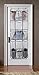 MISSLO Over The Door Hanging Pantry Closet Accessories Organizer 15 Mesh Pockets, 2 Pack