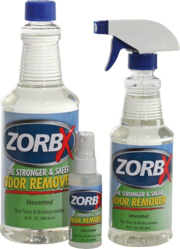 Zorbx - Extra Strength Value Pack Unscented Odor Remover 32oz, 2oz, 16oz