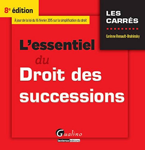 L' essentiel du droit des successions