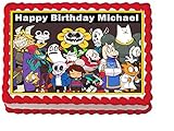 Undertale Personalized Edible Cake Topper Image