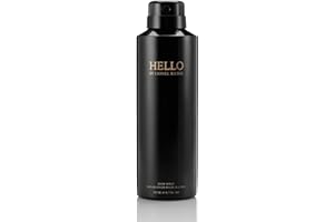 Lionel Richie Hello For Men - Classic Yet Adventurous, Effortlessly Seductive Body Spray For Him - Refreshing Fougère Blend With Warm, Amber Notes - Intense, Long Lasting Fragrance - 6.7 oz
