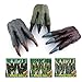 Jurassic Paradise 2Pcs Dinosaur Claws + 150Pcs Dinosaur Stickers，Dinosaur Toys for Dinosaur Party Supplies,Dinosaur Toys for Kids and Adult (Gray)