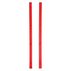 Red Skateboard Rails Old School Plastic with