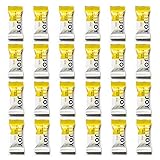 FitJoy Fun Size Protein Bars, Grandma’s Lemon Square, Low Sugar, Low Net Carb, High Protein Snack, Keto and Kid Friendly, Pack of 24 Mini Bars