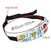 Baby Kids Car Seat Neck Relief Head Support Band with Adjustable Belt Random Color