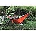 GEEZO Double Camping Hammock, Lightweight Portable Parachute (2 Tree Straps 16 LOOPS/10 FT Included) 500lbs Capacity Hammock for Backpacking, Camping, Travel, Beach, Garden