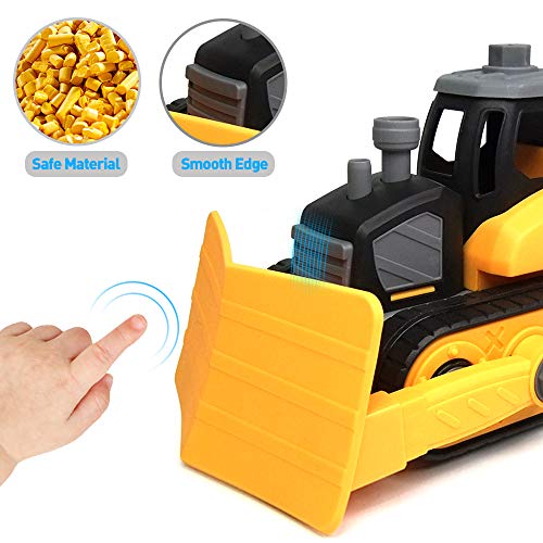 WisToyz Take Apart Toys, Building Toys, Assembly Toy Snow Plow with Constructions Set, Building Vehicle Play Set with Screwdriver, Ideal Educational Toy for Toddlers, Boys & Girls Aged 3, 4, 5, 6