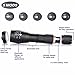 Shenboxun 900lumens LED Focus Flashlight,5 Adjustable Modes Zoomable LED Tactical Flash light Torch Lamp Aluminum LED Flashlight Lighting Lamp (battery Not Included)