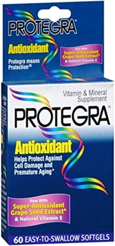 Protegra Antioxidant Softgels 60 Soft Gels (Pack of 12)