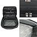 BUBM Electronic Organizer Travel Gadget Bag for USB Cable,Power Cords,Chargers,Plug,Battery,External Hard Drive,Memory Card(3pcs/set,Black)