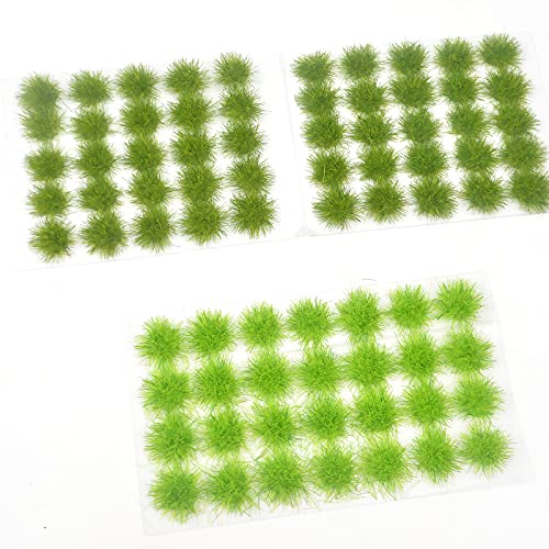 78pcs Miniature Green Shrubs Bush Model Diorama Plants Mini Toy Trees