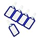 BlueCosto 10x Blue Luggage Tags for Suitcases Travel Bag Tag Suitcase Baggage Name Label