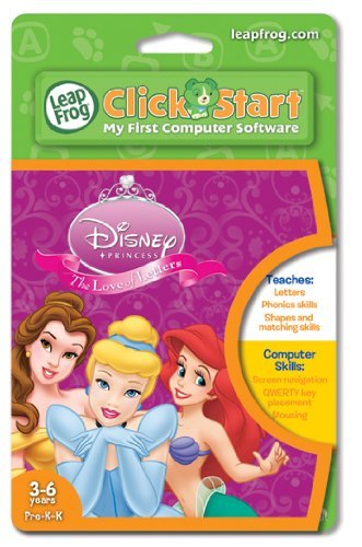 Click Start Disney Princess: The Love of Letters Leap Frog My First Computer