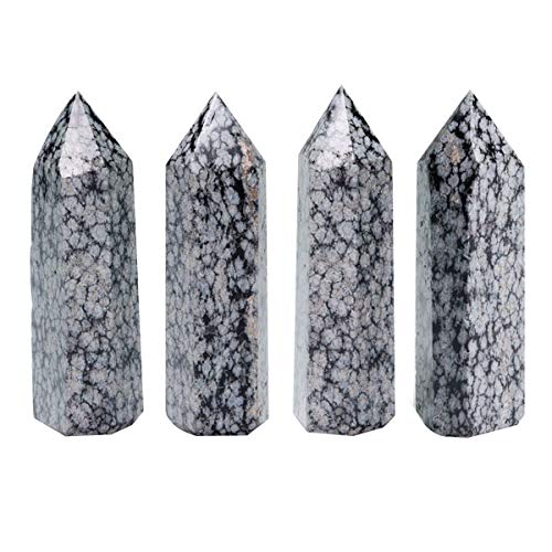 yippee 4 pcs 2" Polished Healing Crystal Quartz