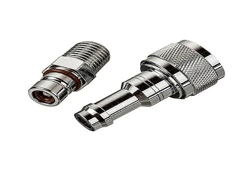 Scepter 11553 Universal Quick Connect 1/4" NPT Male x 3/8" Barb Female Fuel Tank to Hose Connectors