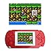 KOBWA Handheld Game Console for Children, Built in 268 Classic Old Games Portable Game Console, The 80's Arcade Video Gaming System (Red)