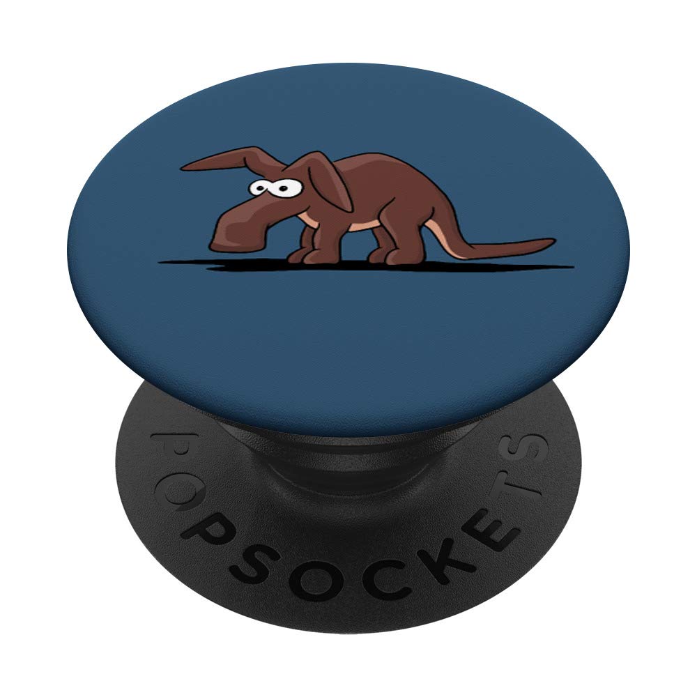 Funny Cute Cartoon Aardvark African Ant Bear PopSockets Swappable PopGrip