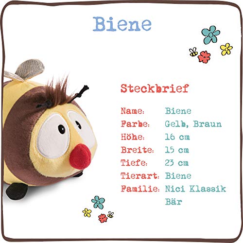 NICI Plüschtier Biene 22 cm – Biene Kuscheltier für Mädchen, Jungen & Babys – Flauschiges Stofftier zum Kuscheln… – Bild 4
