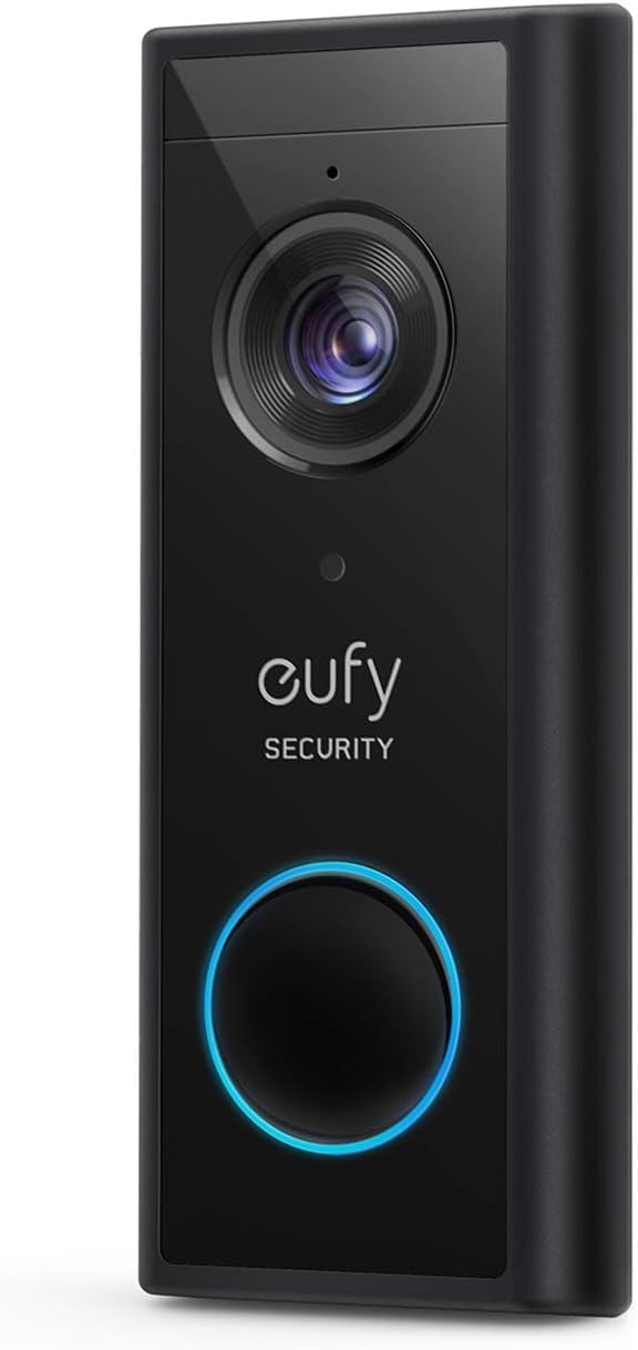eufy Security, Wireless Add-on S220 Video Doorbell with 2K Resolution, 2-Way Audio, Simple Self-Installation, HomeBase 2 Required — image 1