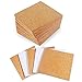 M-Aimee 100 Pack Self-Adhesive 4x4 Inch Cork Squares - Brown, Square, Cork Coasters for Home, Kitchen, Office - DIY Crafts and Wall Tiles