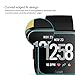 Ziwuotty Fitbit Versa Screen Protector 3 Pack,Hagibis Full Coverage HD Anti-Bubble Film Clear for New Fitbit Versa Smart Watch Accessories