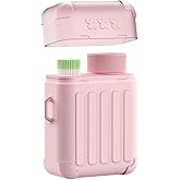 Piercing Cleaner, Ear Hole Cleaner, Piercing Cleaning Kit with 240pcs Disposable Ear Piercing Cleaning Floss & 15ml Cleaning Solution for Women Men