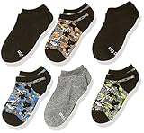 Stride Rite Little Boys' 6 Pack Show Socks, Digi