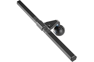 NewWay Monitor Light Bar for Desktop/Laptop Polarized Lampe No Screen Glare for Eye Protection, Adjustable Brightness and Col