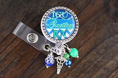 ICU Rn, Nurse Badge Reel, Badge Reel, Nurse RN Badge Reel, Personalized Nurse Badge, Personalized RN Badge, Personalized Badge, Badge Reel