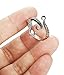 FIBO STEEL Stainless Steel Octopus Shape Rings for Men Women Vintage Rings,Size 11