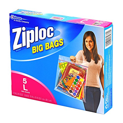 Ziploc Double Zipper Xxl Big Bags IUCN Water