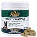 Premium Probiotics for Dogs - 90 Soft Chews - 4Bill CFUs/2 chews for Immune System Boost & Relief of Diarrhea, Gas, Bad Breath, Yeast, Skin Itching + 6 Natural Digestive Enzymes for Improved Digestion