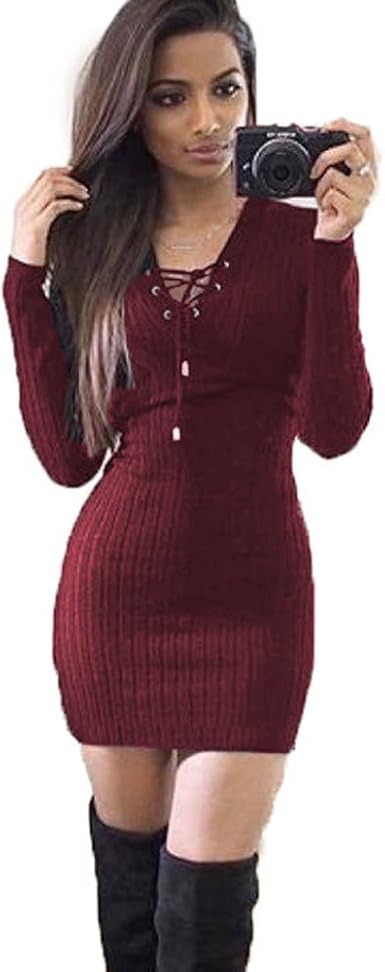 bodycon sweater dress amazon