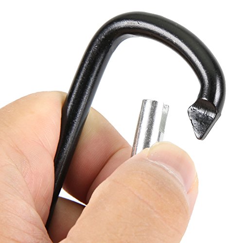 ilovebaby Stroller Clips Multi-Purpose Hooks - Luxury Velcro Stroller Hooks Prefect for Diaper Bags, Toys, Bags, Stroller Accessories, Baby Changing Pad -Pack of 2 - Thumbnail 3
