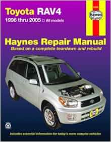 Toyota Rav4 1996 Thru 2005 All Models Haynes Repair