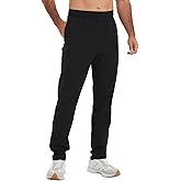 Idtswch 30" 32" 34" 36" 38 Inseam Tall Mens Lightweight Athletic Pants Extra Long Hiking Joggers Track Gym Pants