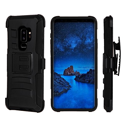 image for Beyond Cell Galaxy S9 Plus Case, Trishield Gear Hybrid Rugged Armor Bl