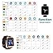 Smartwatch, Bluetooth Watch and Unlocked Watch Cell Phone all in one for Android Smartphones Samsung Sony LG and IOS iPhone–golden