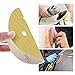LotFancy 100 PCS 80 Grit Sandpaper, 5 Inch 8 Hole Sanding Disc Aluminum Oxide, Orbital Sander Sandpaper for Stripping Paint, Sand Paper for Wood, Plastic, Rust Removal, Random Orbital Sander Pads