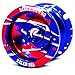 Sidekick Yoyo Pro Blue Red Silver Splashes Professional Aluminum UNresponsive YoYo