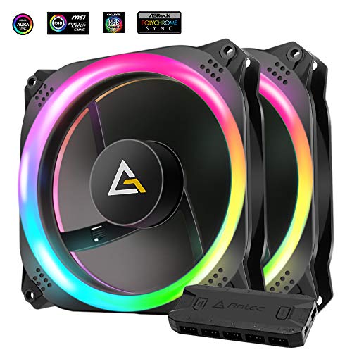 Antec Fan Prizm 140 ARGB 2+C 2 in 1 Pack with Fan Controller ARGB Retail